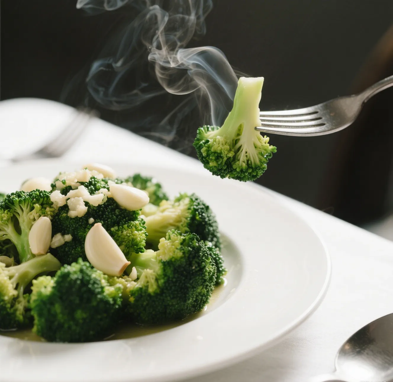 Broccoli with Garlic Sauce