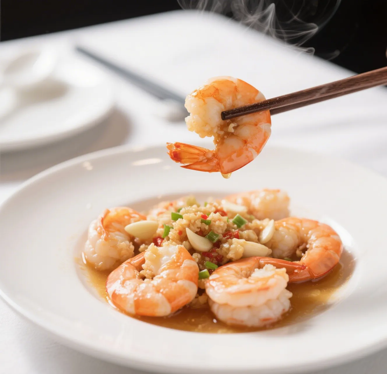 Shrimp w. Garlic Sauce